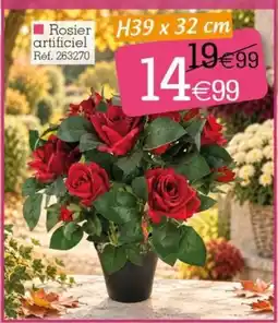 Kandy Rosier artificiel offre