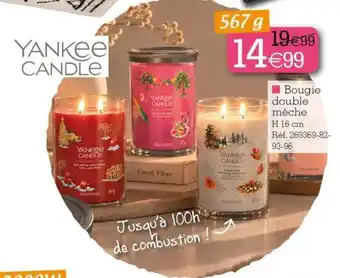 Yankee Candle Bougie double mèche