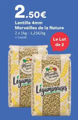 Hmarket Merveilles de la Nature Lentille 4mm offre