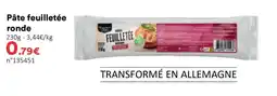 Hmarket Höger Pâte feuilletée ronde offre