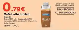 Hmarket Luxlait Café Latté offre