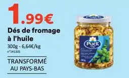 Hmarket Puck Dés de fromage à l'huile offre