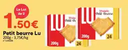 Hmarket Lu Petit beurre offre
