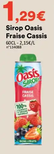 Hmarket Oasis Sirop offre