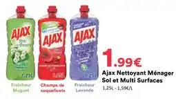 Hmarket Ajax Nettoyant Ménager sol et multi surfaces offre