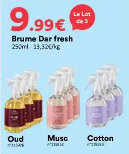 Hmarket Brume Dar fresh offre