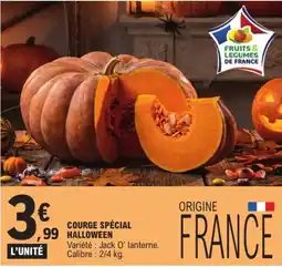 E.Leclerc COURGE SPÉCIAL HALLOWEEN offre