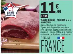 E.Leclerc Viande Bovine Française Paleron offre
