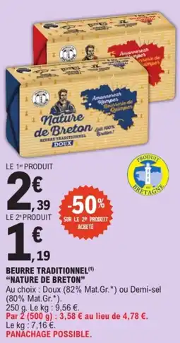 E.Leclerc Nature de Breton offre