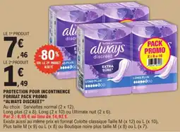E.Leclerc Always Discreet offre