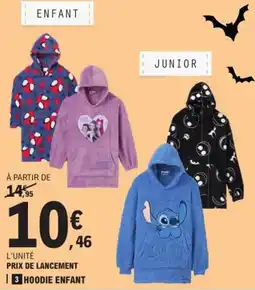E.Leclerc HOODIE ENFANT offre