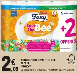 E.Leclerc FOXY ESSUIE-TOUT LOVE THE BEE offre
