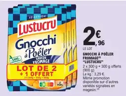E.Leclerc Express Lustucru Gnocchi à Poêler offre