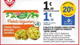 E.Leclerc Express Notre Jardin Palets légumes offre