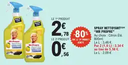 E.Leclerc Express Mr.Propre SPRAY NETTOYANT offre