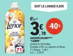 E.Leclerc Express Lenor Assouplissant offre