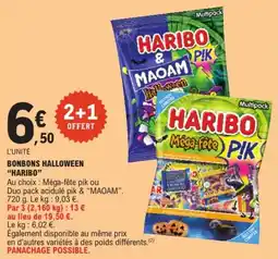 E.Leclerc HARIBO Bonbons Halloween offre