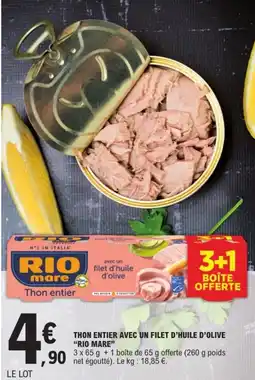 E.Leclerc RIO mare Thon entier offre