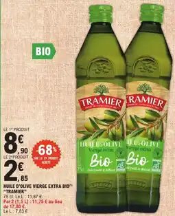E.Leclerc TRAMIER Huile d'olive vierge extra bio offre