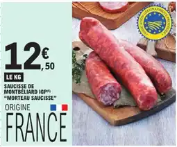 E.Leclerc Morteau Saucisse offre