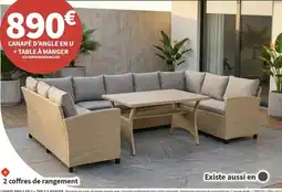 Conforama U - canape d'angle en offre