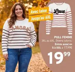Trafic Amora - pull femme offre