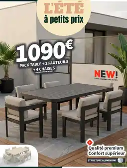 Conforama Structure aluminium offre