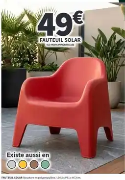Conforama Solar - fauteuil offre