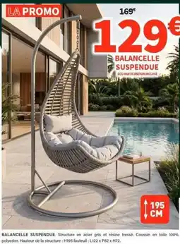 Conforama Promo - balancelle suspendue offre
