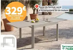 Conforama Table extensible offre
