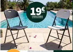 Conforama Chaise pliable offre