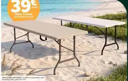 Conforama Table pliable offre
