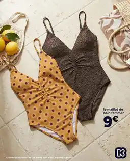 KIABI Xs - le maillot de bain femme offre