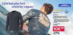 Decathlon Decathlon - t-shirt de sur franches longues uhf50l offre