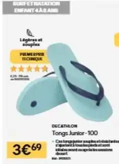 Decathlon Decathlon - longs junior-100 offre