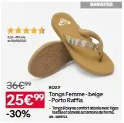 Decathlon Roxy - beige - porto raffia offre