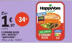 E.Leclerc HappyVore 2 CORDONS BLEUS offre