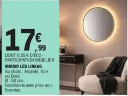 E.Leclerc Miroir led linkao offre
