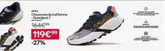 Chaussures de trail femme