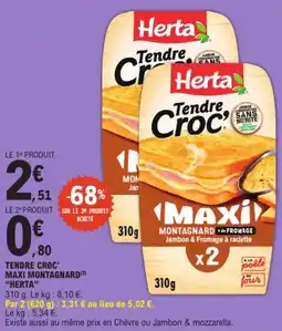 E.Leclerc Herta Tendre Croc' offre