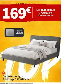 Conforama Lit 160x200cm + sommier offre