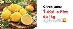 Hmarket Citron jaune offre