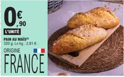 E.Leclerc PAIN AU MAÏS offre