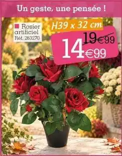 Kandy Rosier artificiel offre