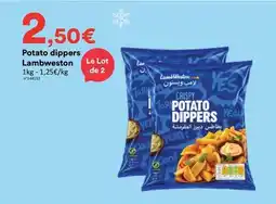 Hmarket Potato - dippers offre