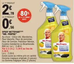 E.Leclerc Mr. Propre Spray nettoyant offre