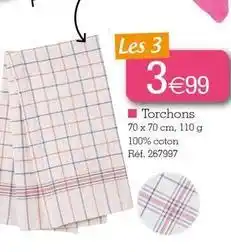 Kandy Torchons offre