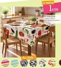 Kandy Toile cirée offre