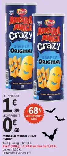 E.Leclerc Vico Monster Munch Crazy offre