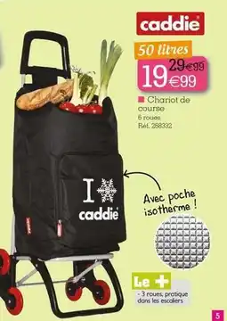 Kandy Chariot de couches 6 ratis offre